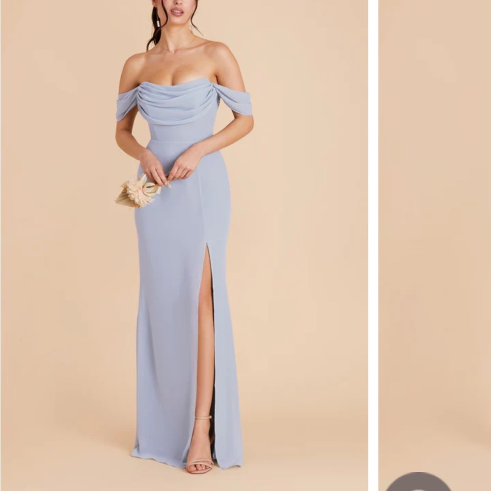 Birdy Grey Mira Convertible Dress in Ice Blue Size Large